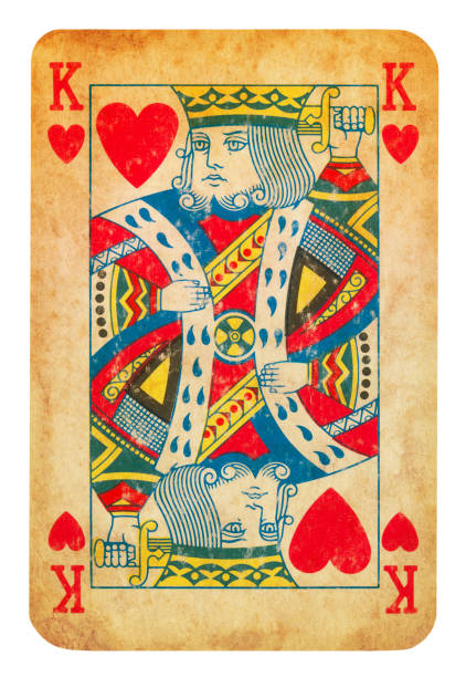 istock King Of Hearts old playing card - Isolated 1296639050