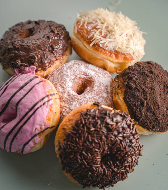 istock Colorful Flavor of Donuts 1296644836
