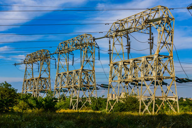 istock High voltage power line against the sky 1296645714