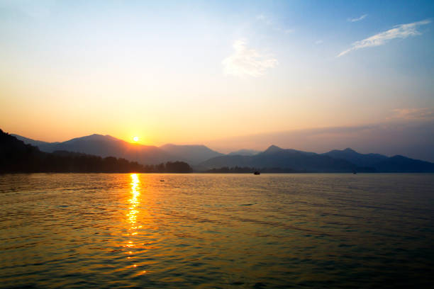 istock Sunrise in the morning on seaside 1296648643