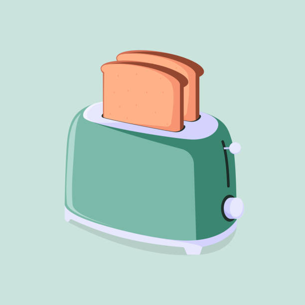 ilustrações de stock, clip art, desenhos animados e ícones de toaster - torradeira