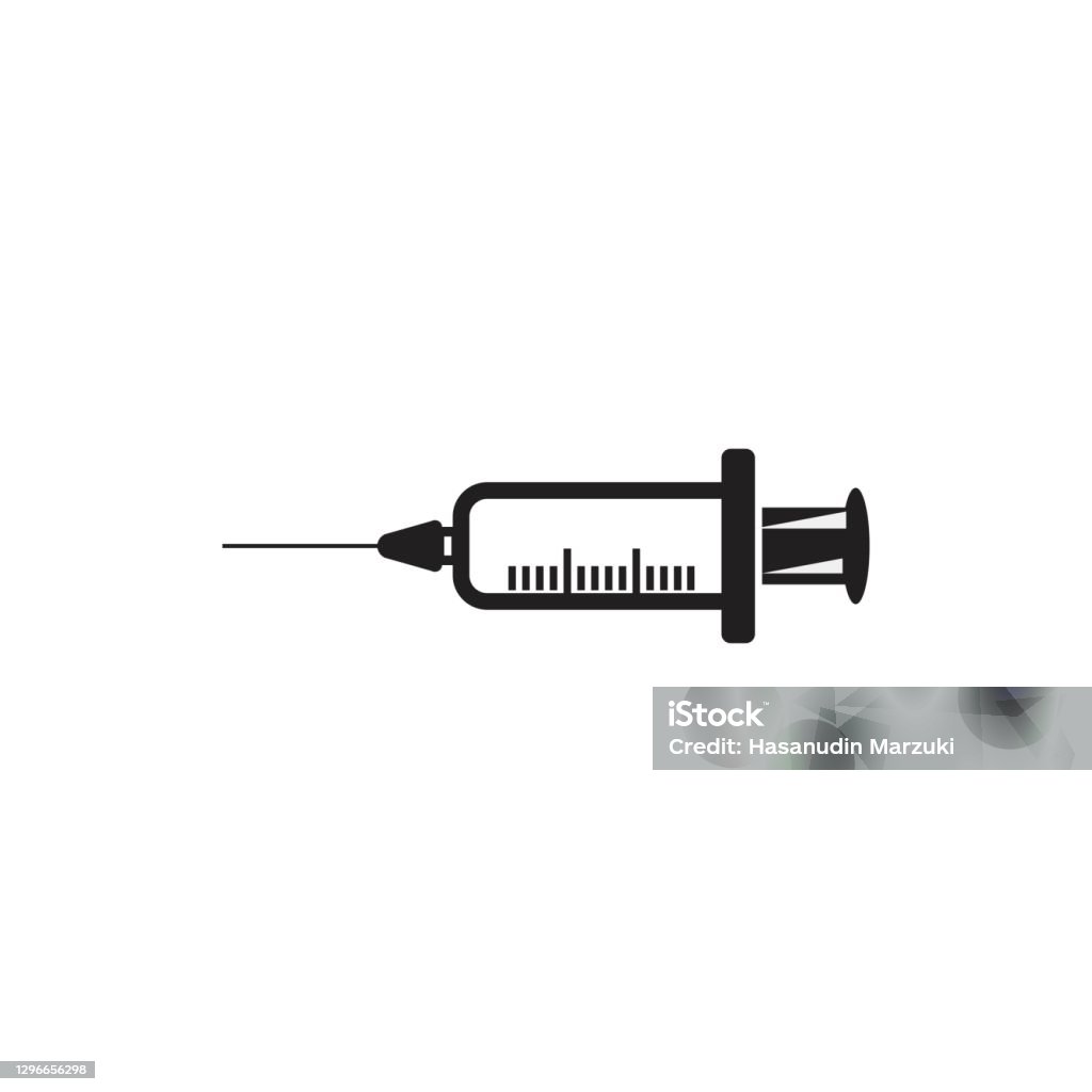 Vector Inyeccion Injection Medical Vector Stock Illustration - Download Image Now ...