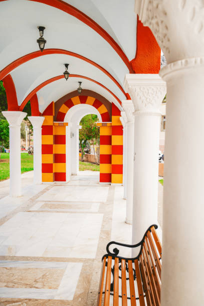 istock Arches of Ag. Gerasimos, Pilonas 1296669614