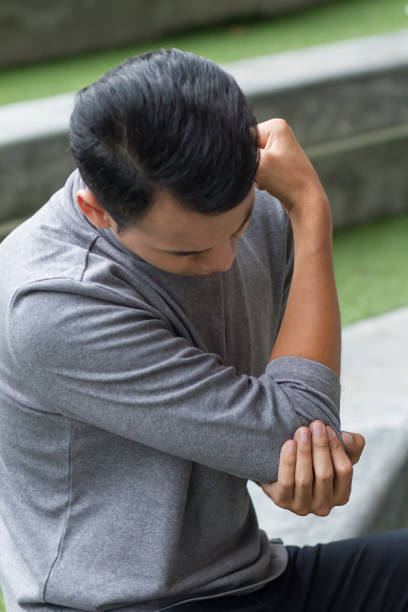 istock man suffering from joint pain, arthritis, gout, rheumatoid symptoms 1296679545
