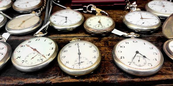 Old pocket watches.