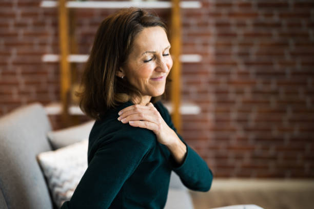 istock Back Pain Ache. Woman Bad Posture 1296688856