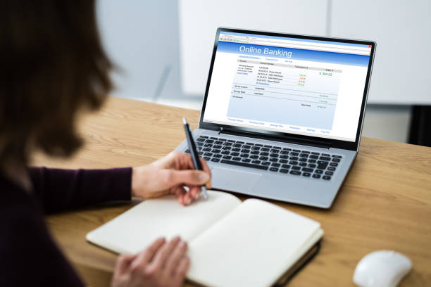 istock Checking Online Savings Bank Account 1296689054
