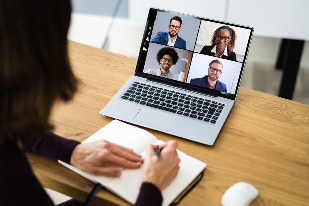 istock Online Video Conference Webinar Meeting Call 1296689079