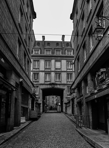 The streets of Saint-Malo
