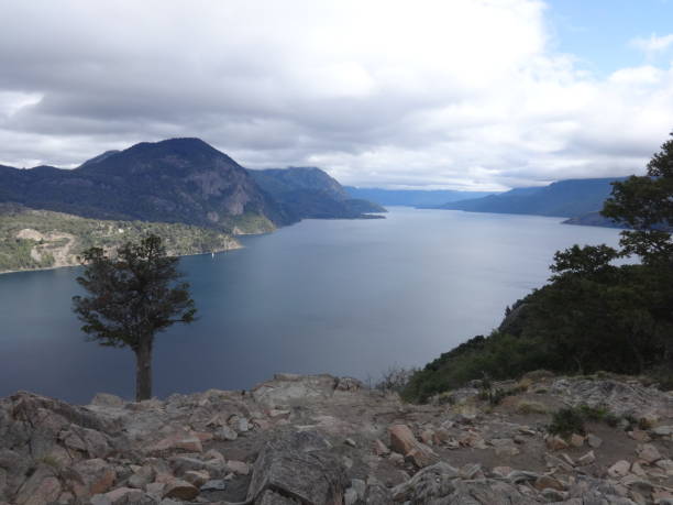 istock Lake Lacar from Bandurrias hill 1296717036