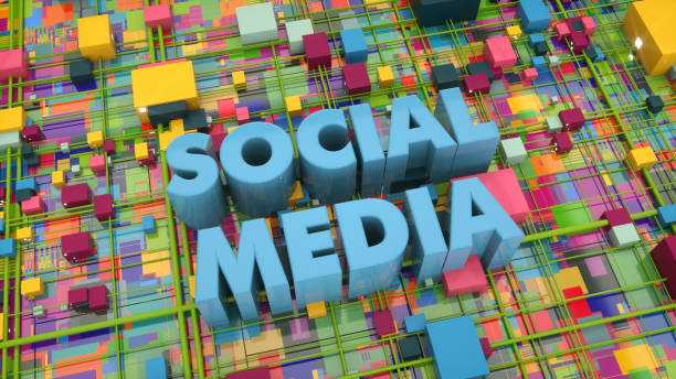 istock 3d render. Social media text and illustration 1296717654