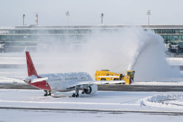 Airport snow removal vehicle