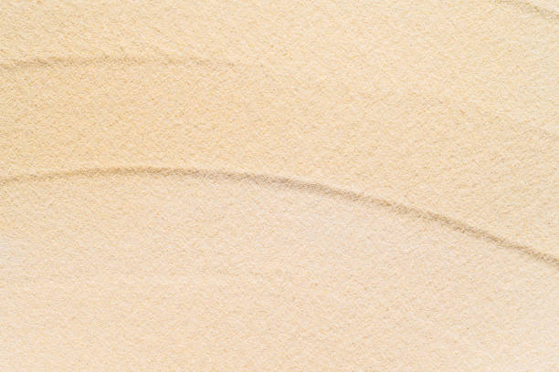 Close up Beach Sand. Nature, Soft Texture and background. Summer Sun.