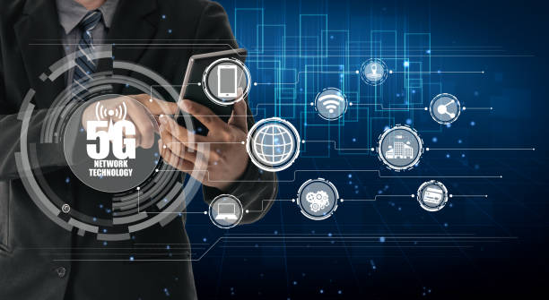 istock Advanced communication and global internet network connection in smart city 1296719856
