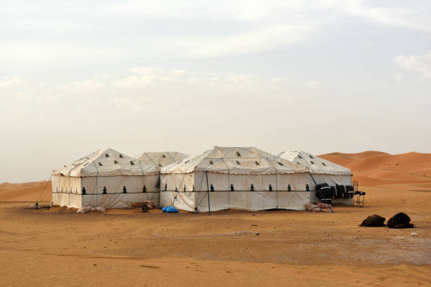 istock Berber tents in the Sahara Desert, 1296725131