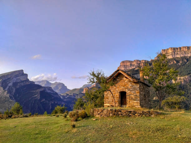 istock nice little house on top of a mountain 1296726493
