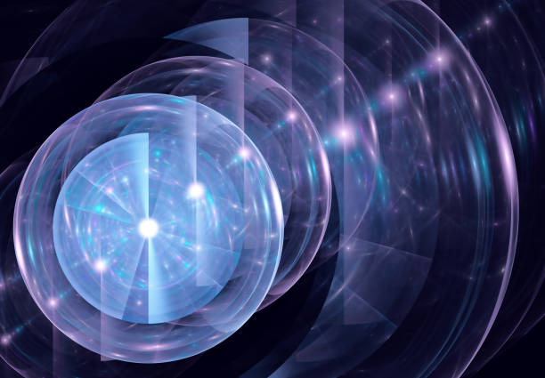 Computer generated abstract tehnology 3D illustration. Three-dimensional 3D fractal, texture