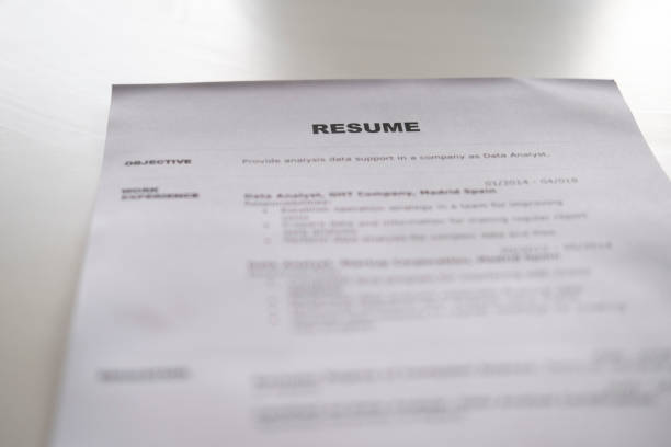 istock Resume applications on the desk ready to be reviewed 1296739239
