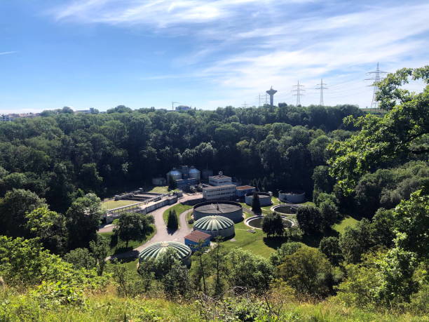 istock panoramic view of a sewage treatment plant 1296740600