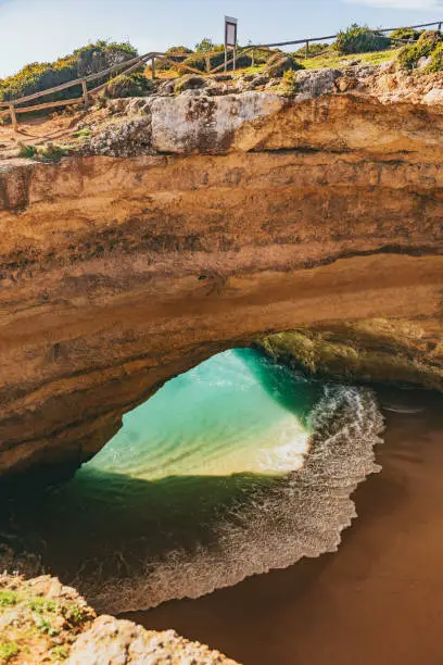 Benagil Cave in Lagoa, Portugal