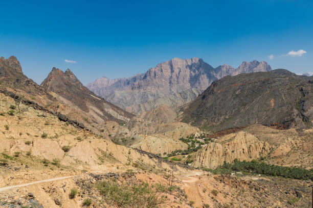 istock The desert mountains of Oman. 1296753021