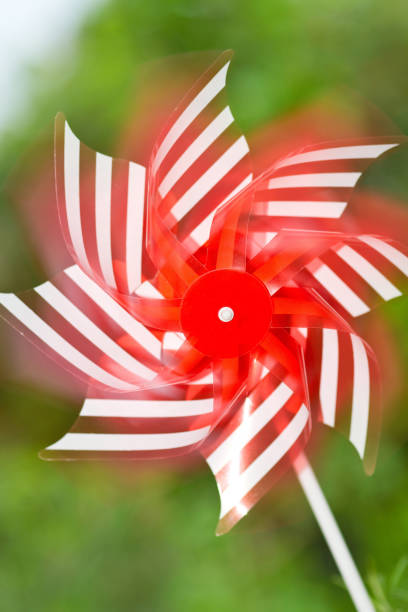istock Pinwheel Toy in move 1296755227
