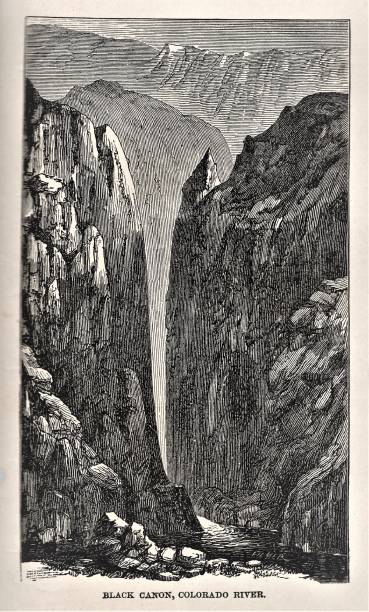 istock Black Canyon Colorado River, North America, 1800s 1296765449