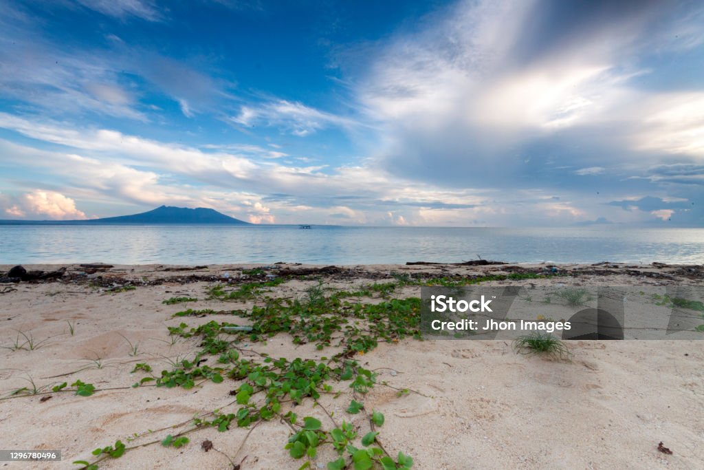 Tabuhan Island Tabuhan Island is one of the marine tourism destinations in Banyuwangi district, East Java. Beach Stock Photo