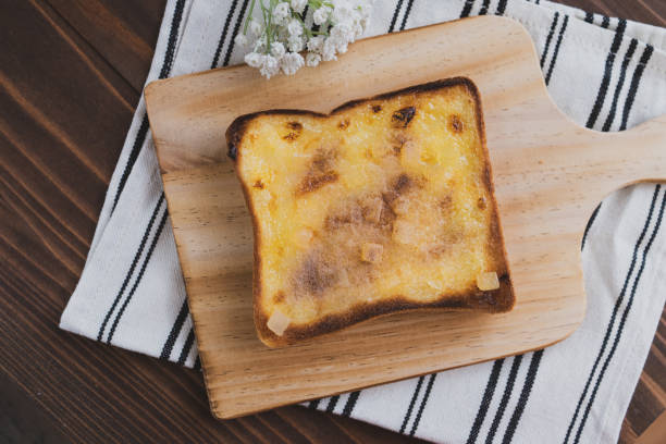 istock Honey toast bread for morning breakfast 1296787169
