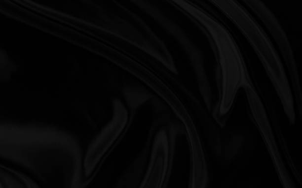 istock Black gray satin dark fabric texture luxurious shiny that is abstract silk cloth background with patterns soft waves blur beautiful. 1296796967