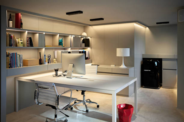 istock Elegant Modern Office in Professional Design Studio 1296811878