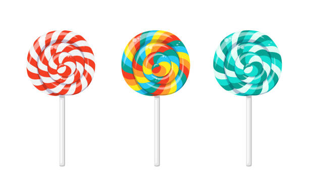 e.s. »,z°e.s. » - peppermint candy stick striped stock-grafiken, -clipart, -cartoons und -symbole