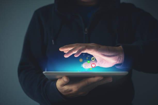 istock Man using phone payments online shopping and icon customer network connection on virtual screen,Digital online marketing commerce sale concept. 1296816290