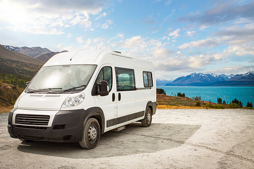 Rental of a motorhome campervan for a holiday in New Zealand