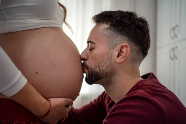 istock Daddy can't wait to meet you 1296818738