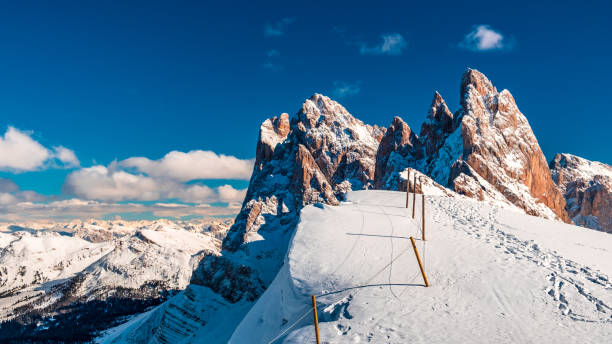 istock Italian Dolomites ready for winter season 1296819740
