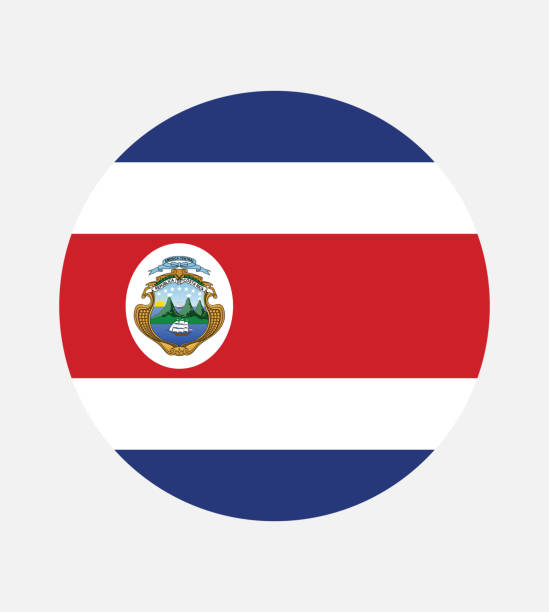 Costa Rica Country Flag Vinyl Sticker Decal - 5-Year Outdoor Quality