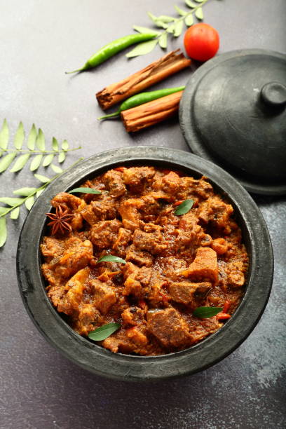 istock Kerala food - spicy ,slow cooked mutton curry. 1296836700
