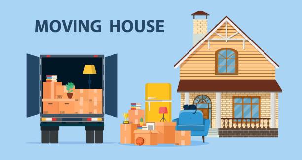 istock Truck for transportation of goods 1296852818