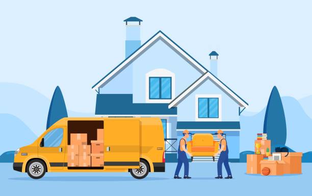istock Truck for transportation of goods 1296853270