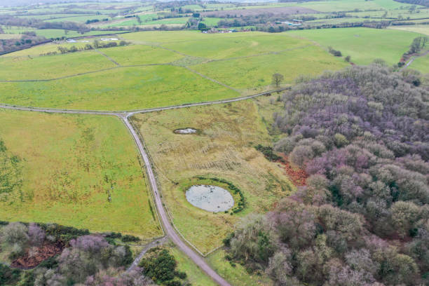 istock Open Coal Mine in sight of the Wrekin 1296854338