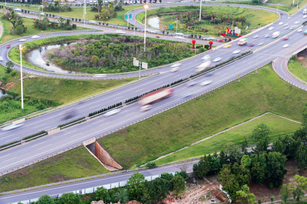 istock city highway interchange in shanghai on traffic rush hour 1296856011