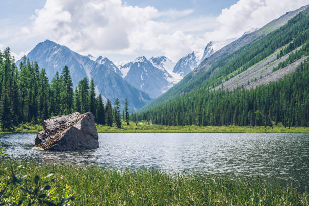 nature - water surface european alps mountain valley photos et images de collection