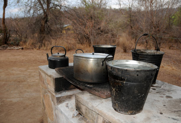 The best part of a great day in Africa is the dinnertime cook-out