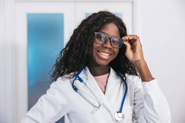 istock Young Doctor portrait looking at camera 1296875471