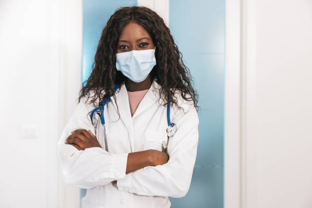 istock Young Doctor portrait looking at camera 1296875717