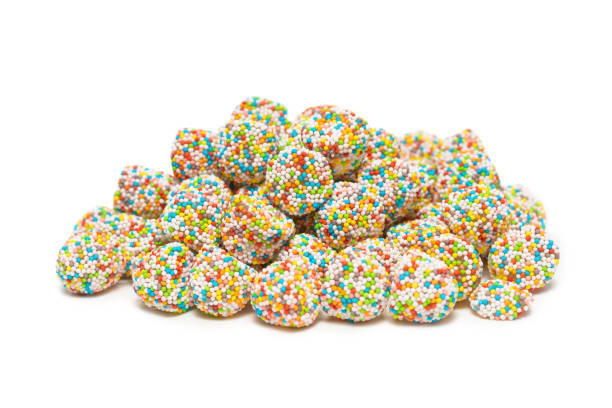 istock Tasty jelly sweets. Top view. 1296877197