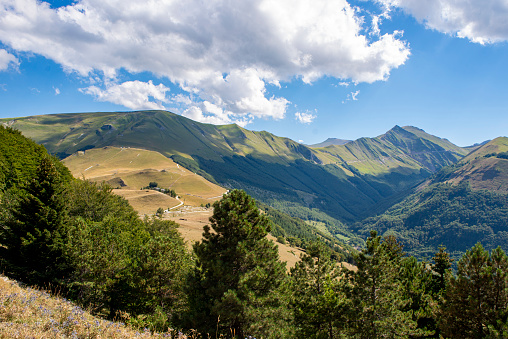 Sibillini mounts are in the Appennines region