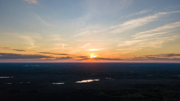 istock summer fields forests and roads in countryside view from above drone image 1296888141