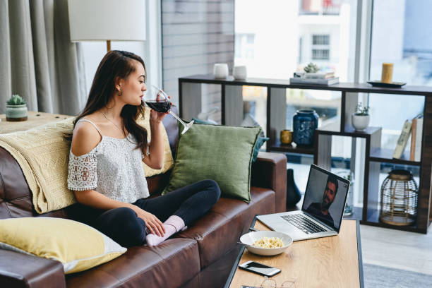istock Not even distance can ruin our date night 1296893569